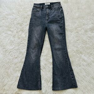 Free People we the free black flare jeans